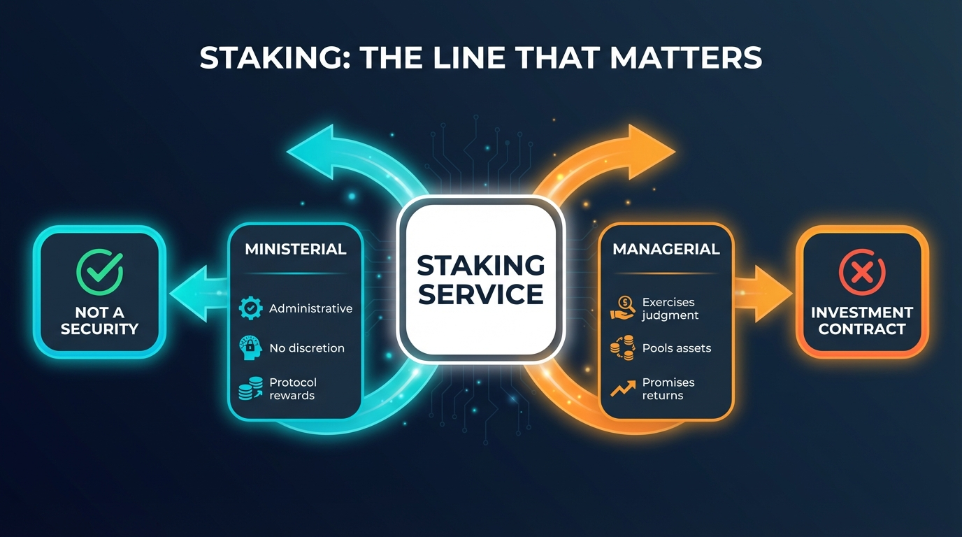 SEC Staking Framework - Ministerial vs Managerial